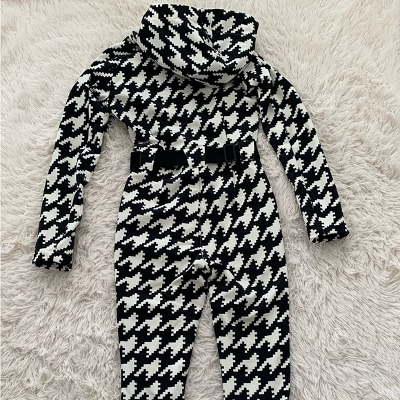 NWT perfect moment houndstooth ski suit sz XS - Picture 10 of 11